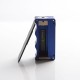 Authentic Dovpo Mono SQ 75W TC VW Variable Wattage Vape Box Mod - Blue, 1~75W, Evolv's DNA75C Chipset, 1 x 18650