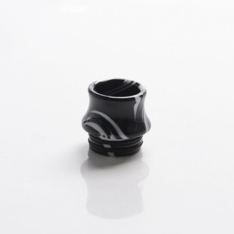 Authentic VapeSoon DT404 810 Drip Tip for SMOK TFV8 / TFV12 Tank / Kennedy / Reload RDA / RTA Atomizer - Black, Resin, 15mm