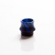 Authentic VapeSoon DT404 810 Drip Tip for SMOK TFV8 / TFV12 Tank / Kennedy / Reload RDA / RTA Vape Atomizer - Blue, Resin, 15mm