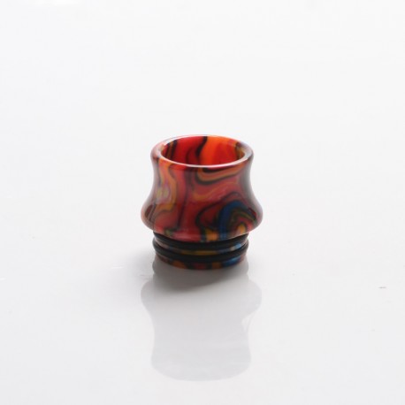 Authentic VapeSoon DT404 810 Drip Tip for SMOK TFV8 / TFV12 Tank / Kennedy / Reload RDA /RTA Atomizer - Orange, Resin, 15mm