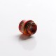 Authentic VapeSoon DT404 810 Drip Tip for SMOK TFV8 / TFV12 Tank / Kennedy / Reload RDA /RTA Vape Atomizer - Orange, Resin, 15mm