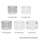 Authentic OBS Cube Tank Atomizer Replacement Glass Tube - 4.0ml Regular