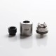 Authentic Ehpro Kelpie BF RDA Rebuildable Dripping Vape Atomizer w/ BF Pin - Silver, Stainless Steel + Resin, 24mm Diameter