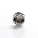 Authentic Ehpro Kelpie BF RDA Rebuildable Dripping Vape Atomizer w/ BF Pin - Silver, Stainless Steel + Resin, 24mm Diameter