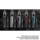 Authentic VOOPOO Argus GT 160W TC VW Variable Wattage Box Mod + PnP Pod Tank Kit - Black + Red, 5~160W, 4.5ml, 2 x 18650