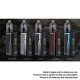 Authentic VOOPOO Argus GT 160W TC VW Variable Wattage Box Mod + PnP Pod Tank Kit - Black + Red, 5~160W, 4.5ml, 2 x 18650