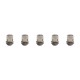 Authentic Augvape Intake Sub Ohm Tank Replacement Clapton Mesh Coil Heads - Silver, Kanthal & Nichrome, 0.2ohm (60~75W) (5 PCS)