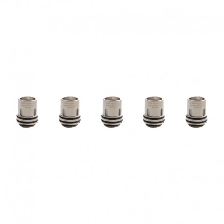 Authentic Augvape Intake Sub Ohm Tank Replacement Clapton Mesh Coil Heads - Silver, Kanthal & Nichrome, 0.2ohm (60~75W) (5 PCS)