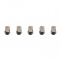 Authentic Augvape Intake Sub Ohm Tank Replacement Clapton Mesh Coil Heads - Silver, Kanthal & Nichrome, 0.2ohm (60~75W) (5 PCS)