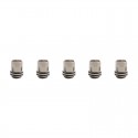 Authentic Augvape Intake Sub Ohm Tank Replacement Clapton Mesh Coil Heads - Silver, Kanthal & Nichrome, 0.2ohm (60~75W) (5 PCS)