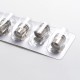 Authentic Augvape Intake Sub Ohm Tank Replacement Clapton Mesh Coil Heads - Silver, Kanthal & Nichrome, 0.2ohm (60~75W) (5 PCS)