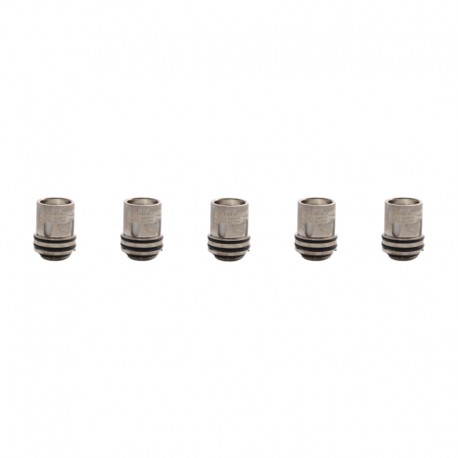 Authentic Augvape Intake Sub Ohm Tank Replacement Mesh Coil Heads - Silver, Kanthal, 0.15ohm (60~75W) (5 PCS)