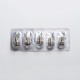 Authentic Augvape Intake Sub Ohm Tank Replacement Mesh Coil Heads - Silver, Kanthal, 0.15ohm (60~75W) (5 PCS)