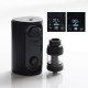 Authentic Augvape VX217 217W TC VV VW Mod Vape Starter Kit with Intake Sub Ohm Tank - Black, 5~217W, 2 x 18650 / 20700 / 21700