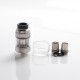 Authentic Augvape Intake Sub Ohm Tank Vape Atomizer - Stainless Steel, SS + Glass, 3.5ml / 5ml, 0.15ohm / 0.2ohm, 25mm Diameter