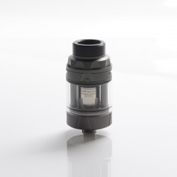 Authentic Augvape Intake Sub Ohm Tank Atomizer - Matt Gunmetal, SS + Glass, 3.5ml / 5ml, 0.15ohm / 0.2ohm, 25mm Diameter