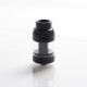 Authentic Augvape Intake Sub Ohm Tank Vape Atomizer - Matt Black, SS + Glass, 3.5ml / 5ml, 0.15ohm / 0.2ohm, 25mm Diameter