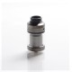 Authentic Hellvape Dead Rabbit V2 RTA Rebuildable Tank Vape Atomizer - Gun Metal, Stainless Steel, 2ml / 5ml, 25mm Diameter