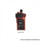 Authentic SMOKTech SMOK Mag 40W 1300mAh VW Pod System Starter Kit - Matte Red, 1~40W, 3.0ml, 0.4 / 0.8ohm