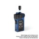 Authentic SMOKTech SMOK Mag 40W 1300mAh VW Pod System Starter Kit - Matte Blue, 1~40W, 3.0ml, 0.4 / 0.8ohm