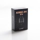 Authentic GAS Mods Kree 24 RTA Rebuildable Tank Vape Atomizer w/ 4 Airflow Inserts - Black, SS + PMMA, 5.5ml, 24mm Diameter