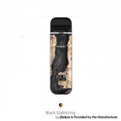 [Ships from Bonded Warehouse] Authentic SMOK Novo X 25W 800mAh VW Pod System Kit - Black Stabilizing Wood, 1~25W, 2.0ml, 0.8ohm