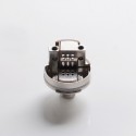 Authentic Steam Crave Single Coil Deck for Aromamizer Plus V1 / V2 RDTA Atomizer - Silver