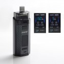 Authentic SMOK RPM160 160W VW Mod Pod System Starter Kit - Black Carbon Fiber, 7.5ml, 5~160W, 2 x 18650, New IQ-160 Chipset