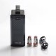 Authentic SMOK RPM160 160W VW Mod Pod System Vape Starter Kit - Black Carbon Fiber, 7.5ml, 5~160W, 2 x 18650, New IQ-160 Chipset