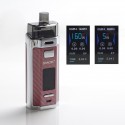 Authentic SMOK RPM160 160W VW Mod Pod System Starter Kit - Red Carbon Fiber, 0.15ohm, 5~160W, 2 x 18650, New IQ-160 Chipset