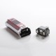 Authentic SMOK RPM160 160W VW Mod Pod System Vape Starter Kit - Red Carbon Fiber, 0.15ohm, 5~160W, 2 x 18650, New IQ-160 Chipset