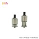 Authentic Coiland MTL RDTA Rebuildable Dripping Tank Atomizer - Silver, 316 Stainless Steel + Glass, 2.0ml / 5.0ml, 24mm