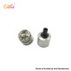 Authentic Coiland MTL RDTA Rebuildable Dripping Tank Atomizer - Silver, 316 Stainless Steel + Glass, 2.0ml / 5.0ml, 24mm