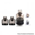 Authentic VOOPOO PnP Pod Tank + PnP Empty Pod Cartridge - Black, 4.5ml, 0.3ohm / 0.15ohm, SS + PCTG, 26mm diameter