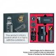 Authentic Steam Crave Hadron 220 VW Box Mod + Ragnar RDTA Atomizer Premium Combo Limited Edition Kit - Gun Metal, 5~220W