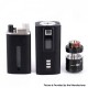 Authentic Steam Crave Hadron 220 VW Box Mod + Ragnar RDTA Atomizer Premium Combo Limited Edition Kit - Black, 5~220W