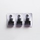 Authentic SMOKTech SMOK & OFRF nexMESH VW Mod Pod System Vape Kit Replacement Empty Pod Cartridge - Black, 2ml (3 PCS)