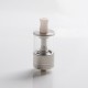 Dvarw MTL FL Facelift Style RTA Vape Atomizer w/ 5 x Single Hole Inserts + 2 x Spare Tanks - Silver, 2ml/3.5ml/5ml, 22mm Dia