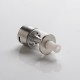 Dvarw MTL FL Facelift Style RTA Rebuildable Tank Vape Atomizer w/ 5 x Single Coil Inserts - Silver, 5ml, SS, 22mm Diameter