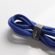 Authentic Kumiho K2 Zn-alloy Lightning Fast Charge Sync Cable for iPhone 7 / 8 / X / XS / XR / 11 - Blue (100cm)