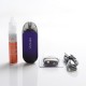 Authentic Vaporesso Zero Care 650mAh Pod System Vape Starter Kit - Black Purple, 2ml, 1.0ohm / 1.3ohm