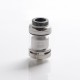 Authentic Footoon Aqua Master RTA Rebuildable Tank Atomizer - Silver Grey, Stainless Steel + Glass, 4.4ml, 24mm Diameter