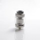 Authentic Footoon Aqua Master RTA Rebuildable Tank Atomizer - Silver Grey, Stainless Steel + Glass, 4.4ml, 24mm Diameter