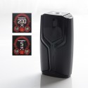 Authentic Master Aurora 200W VW Variable Wattage Box Mod - Black, 5~200W, 2 x 18650