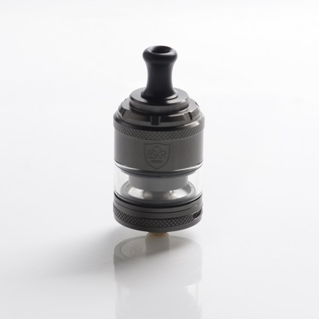 Authentic VandyVape Berserker BSKR V2 MTL RTA Rebuildable Tank Atomizer - Gun Metal, SS + Glass, 3ml, 24mm Diameter