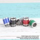 Authentic Reewape AS315 810 Drip Tip for RDA / RTA / RDTA / Sub Ohm Tank Atomizer - Green, SS + Carbon Fiber, 22mm