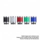 Authentic Reewape AS315 810 Drip Tip for RDA / RTA / RDTA / Sub Ohm Tank Atomizer - Green, SS + Carbon Fiber, 22mm