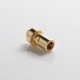 Authentic Reewape RUOK Replacement RBA Coil Head with 510 Connector Adapter for Voopoo VINCI / VINCI X Pod System Kit - Gold