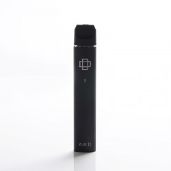 Authentic Augvape Air II 470mAh Pod System Starter Kit - Black, Aluminum Alloy, 1.7ml, 1.3ohm