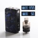 Authentic VOOPOO Drag Mini 117W 4400mAh VW Box Mod Vape Starter Kit w/ PnP Tank - B-Phthalo, 5~117W (Refresh Standard Edition)